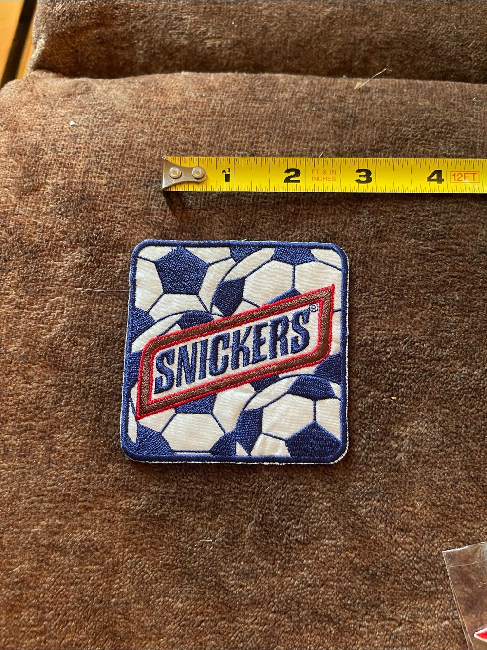Vintage Snickers 1994 World Cup USA Embroidered Patches